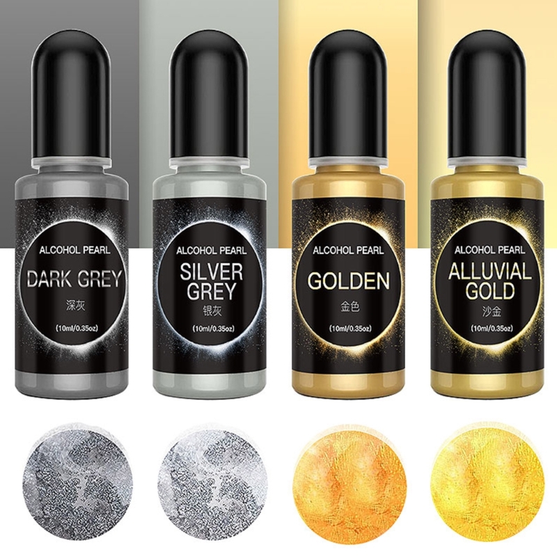 Resin Dye Alcohol - Metallic Pigment UV Resin Dye Alcohol-Based