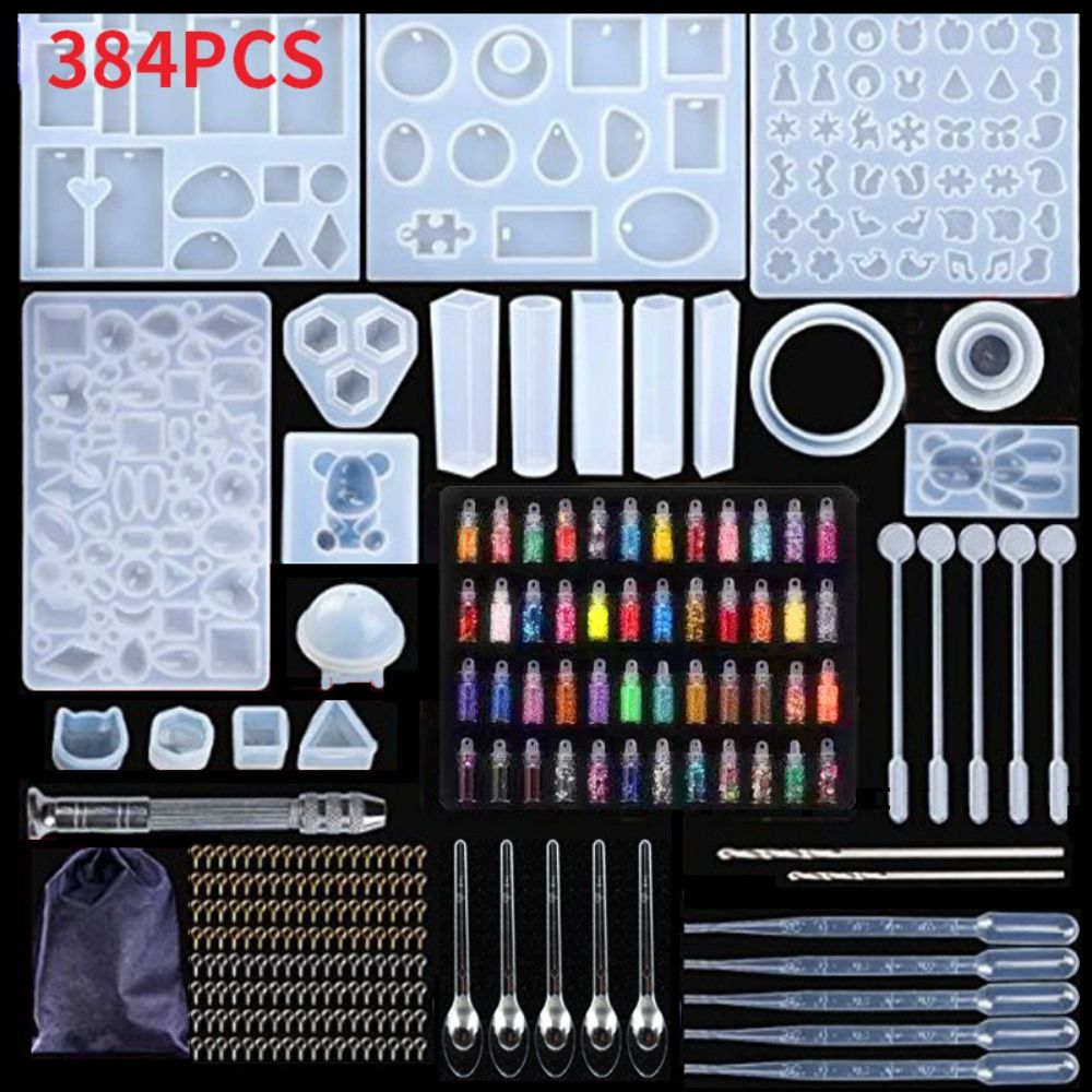 Resin Jewelry Kit - Bear Casting Mold Epoxy Resin Mold