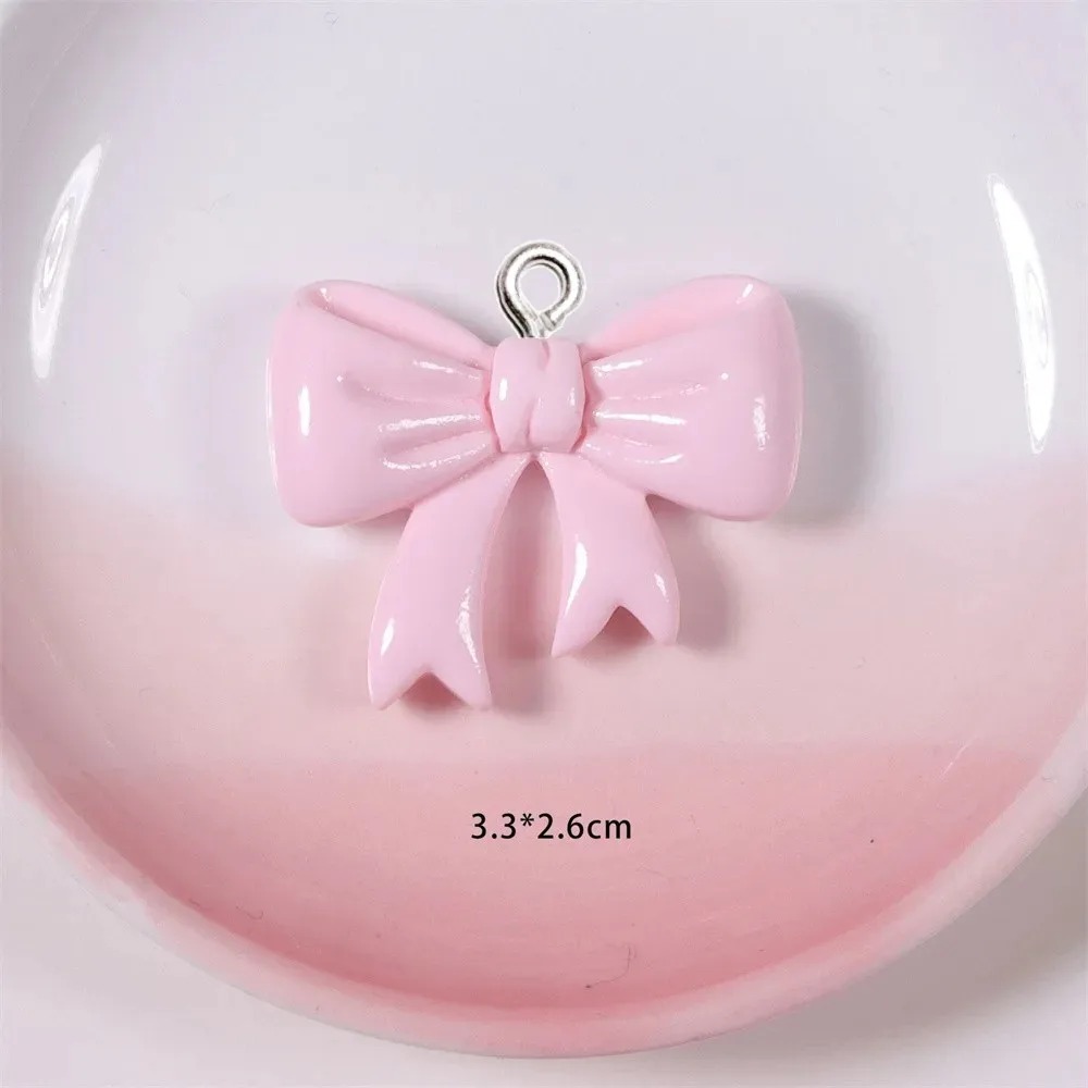 10 Pieces Candy Color Bow Resi - Resin Craft Ideas ulasan dan harga