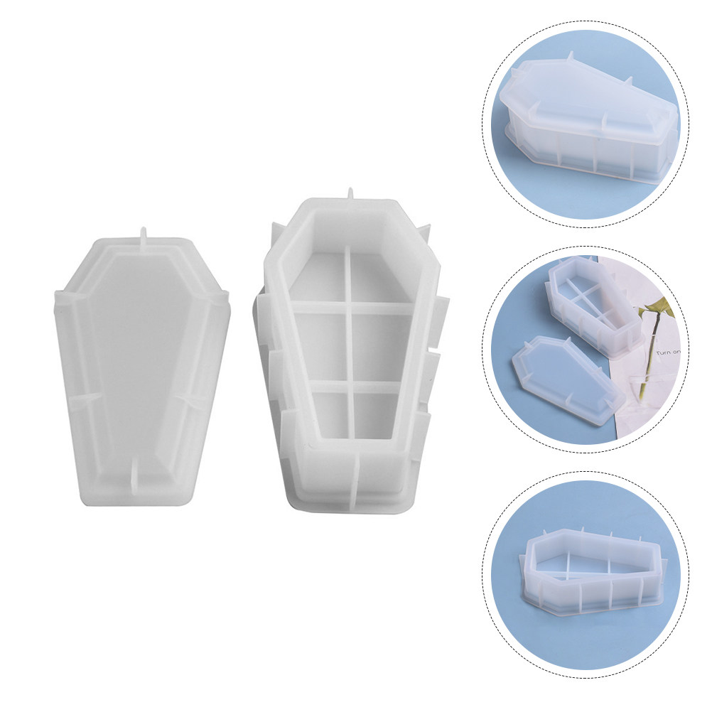 1Set Coffin Mold Tray Premium  - Silicone Mold Tray ulasan dan harga