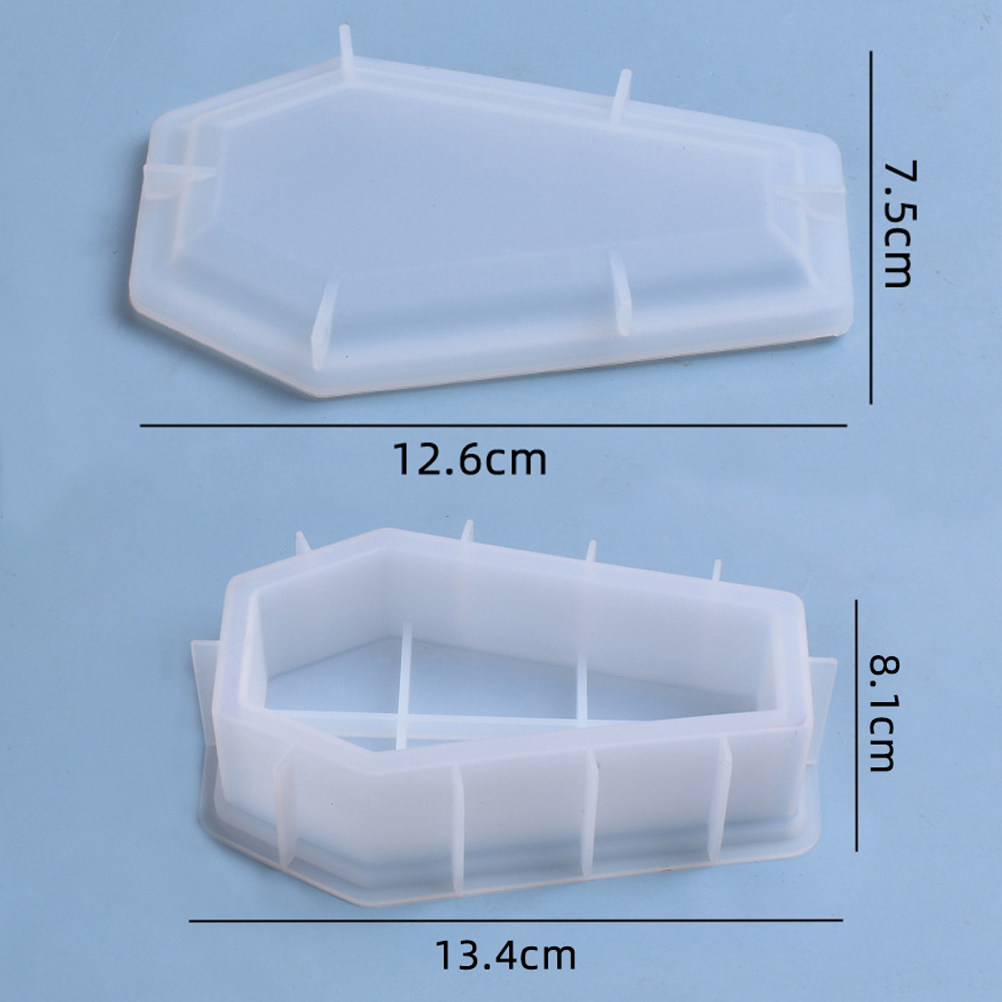1Set Coffin Mold Tray Premium  - Silicone Mold Tray ulasan dan harga