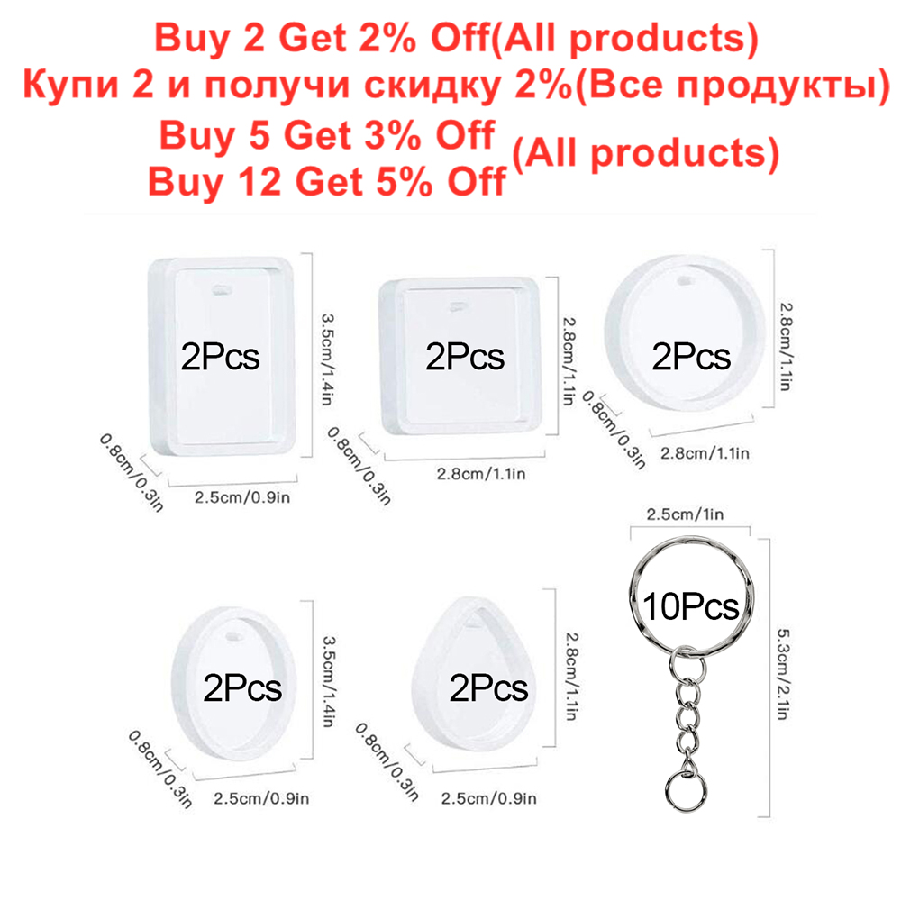 20Pcs/Set DIY Keychain Pendant - Resin Jewelry Kit ulasan dan harga