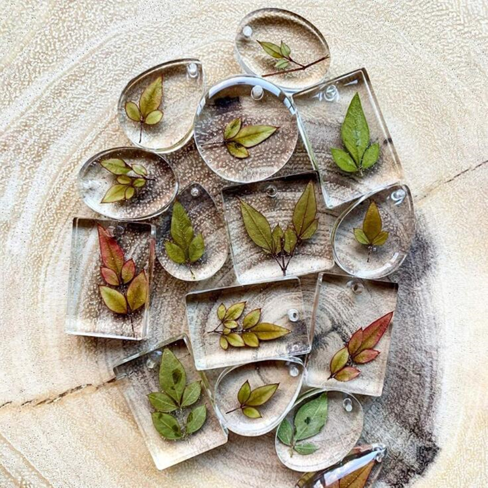 20Pcs/Set DIY Keychain Pendant - Resin Jewelry Kit ulasan dan harga