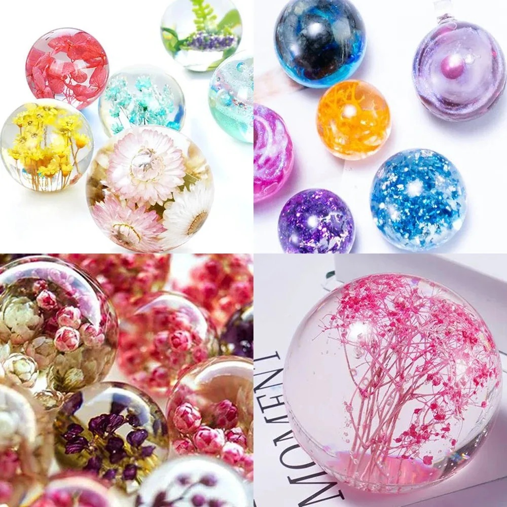 20-100mm Spherical Silicone Mo - Resin Craft Material ulasan dan harga