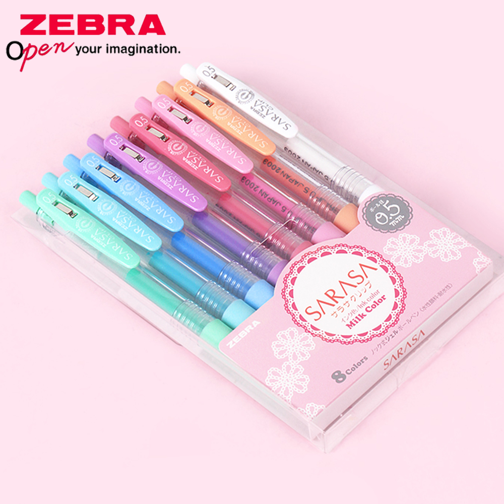 3/5/8 Color Zebra Gel Pen Set  - Zebra Pen Mildliner ulasan dan harga