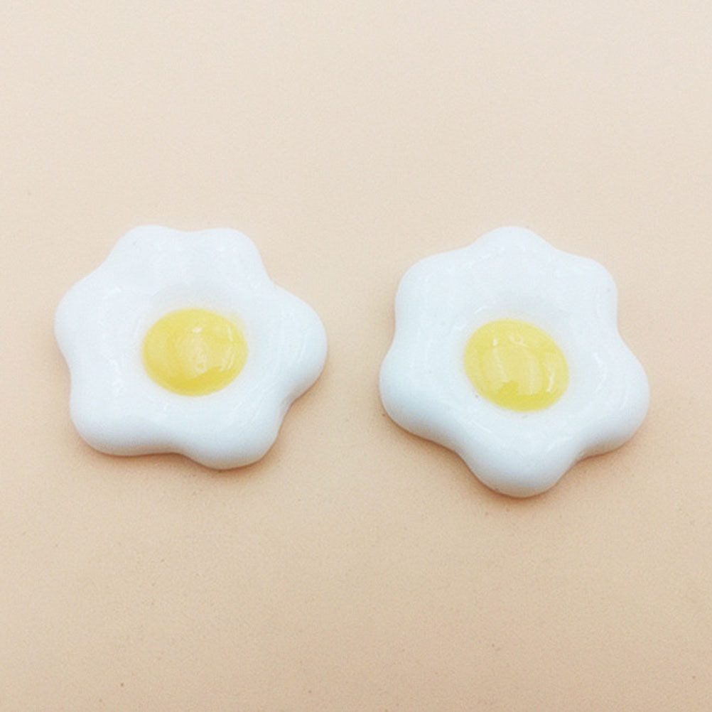 20Pcs Simulated Poached Egg Re - Resin Craft Material ulasan dan harga
