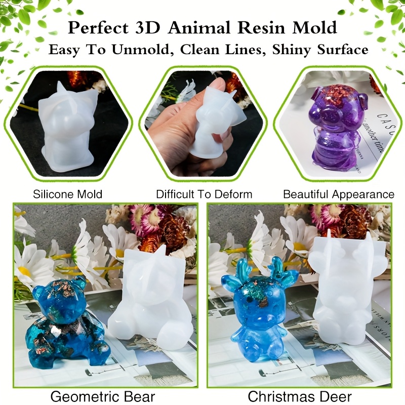 19pcs Resin-Made Mold Set, Sui - Resin Craft Kit ulasan dan harga