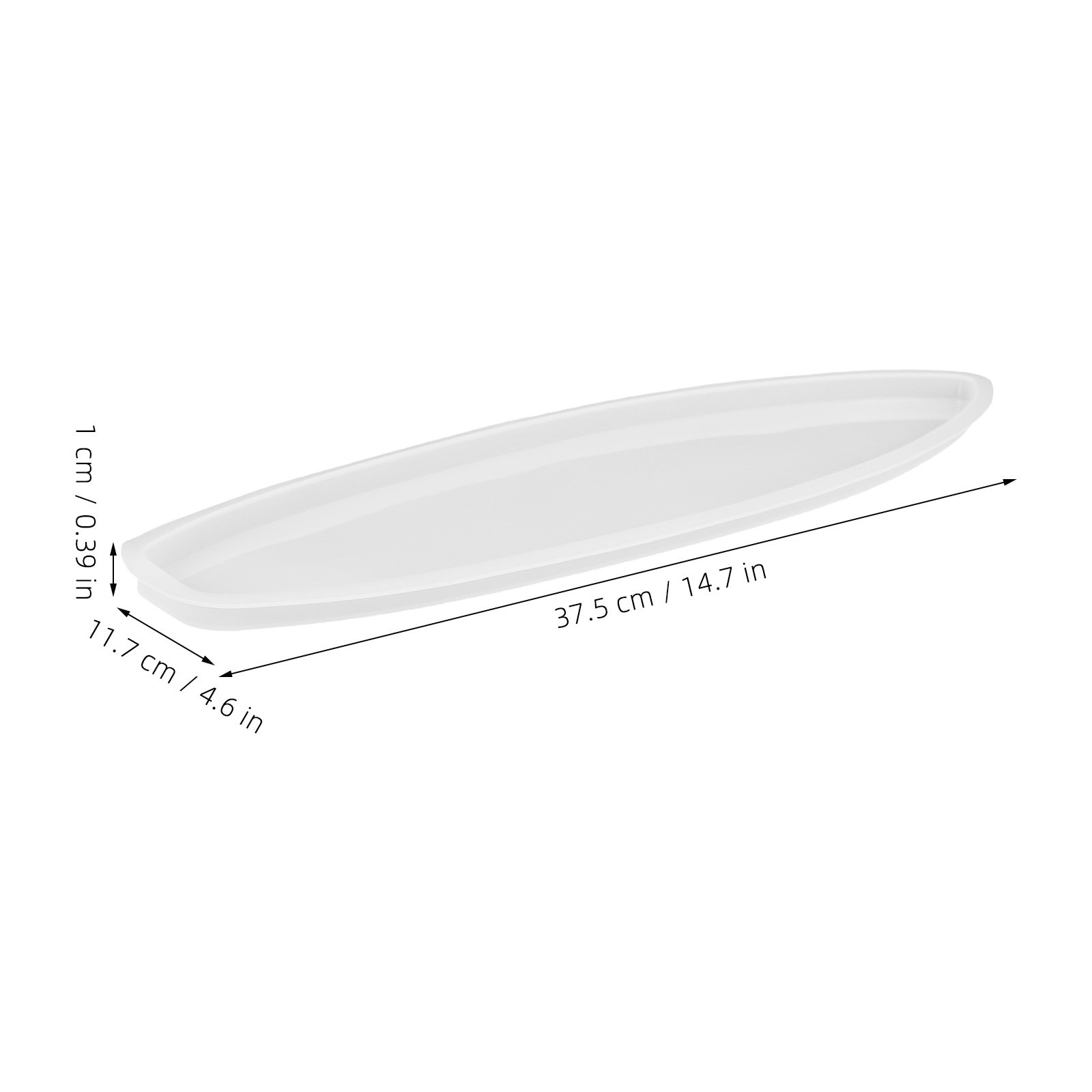 2Pcs Silicone Surfboard Resin  - Silicone Mold Tray ulasan dan harga