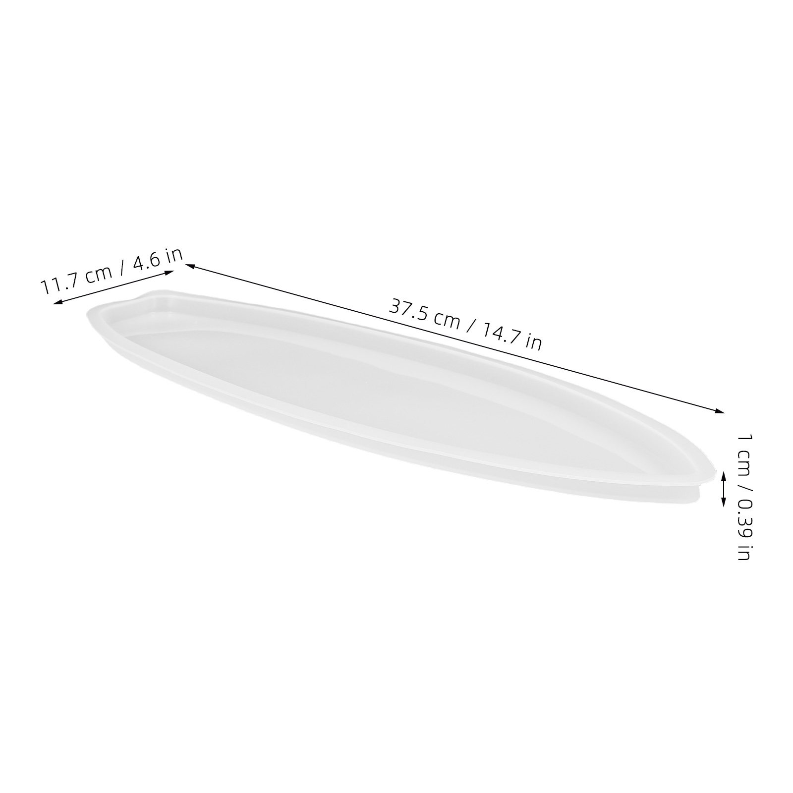 2Pcs Silicone Surfboard Resin  - Silicone Mold Tray ulasan dan harga