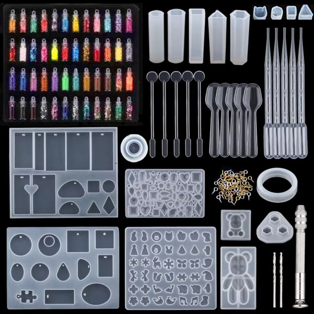 Bear Casting Mold Epoxy Resin  - Resin Jewelry Kit ulasan dan harga