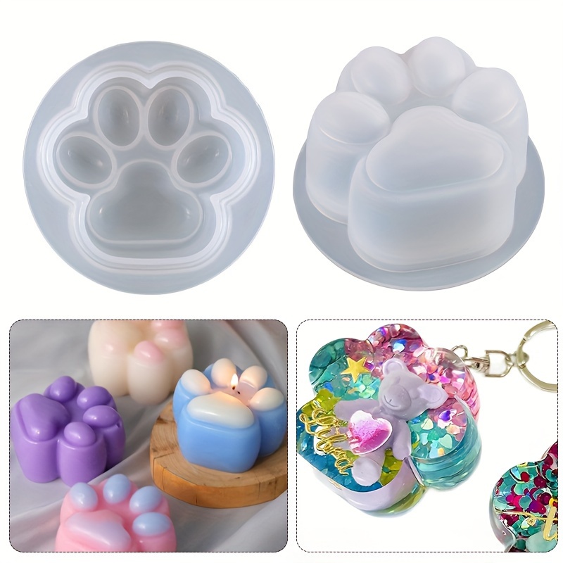 1 Large Cat Paw Silicone Mold， - Resin Craft Ideas ulasan dan harga