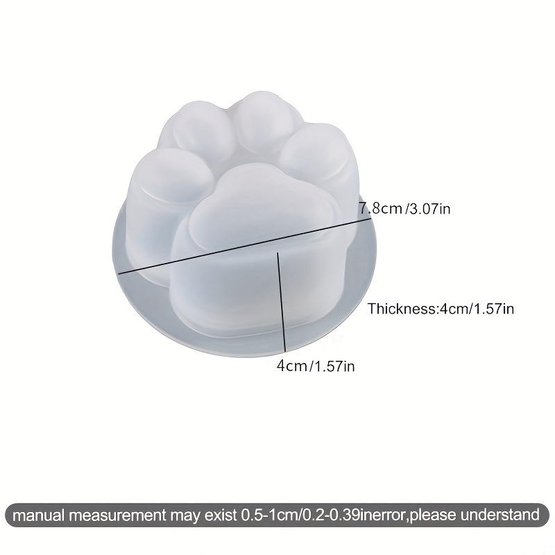 1 Large Cat Paw Silicone Mold， - Resin Craft Ideas ulasan dan harga